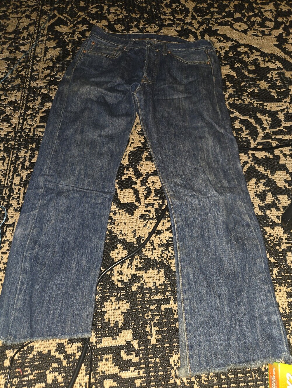 Levi's Men's Dark Blue Bootcut Jeans